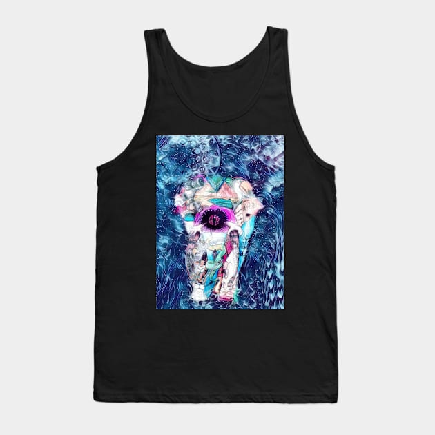 Elephant 2 Tank Top by Mr. Leon Artwork